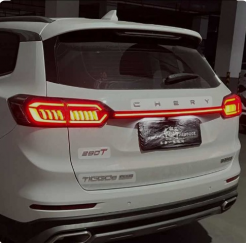 طلق خطر خطر عقب گلگیر تیگو 8 پرو